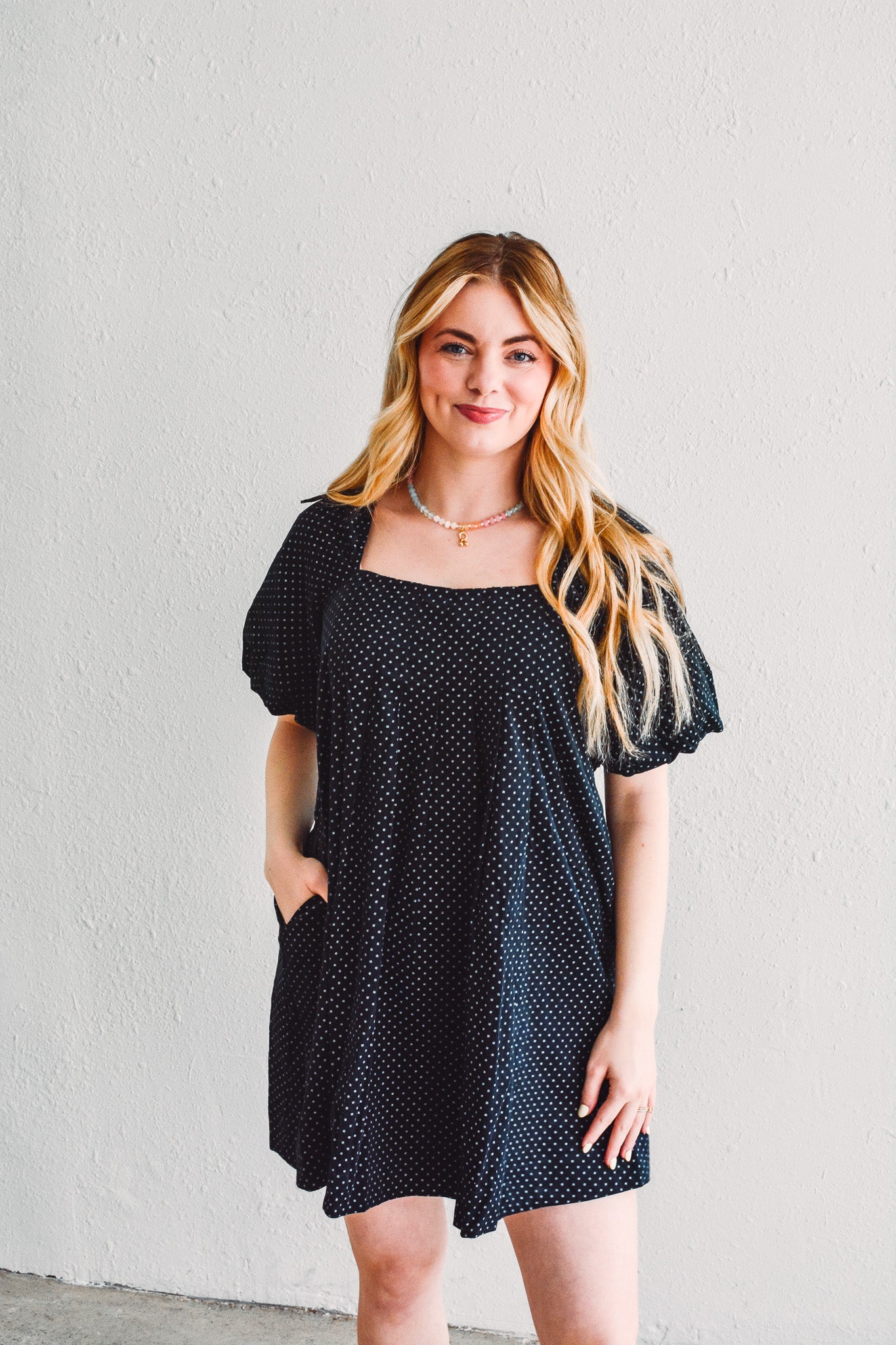 Nora Dotted Mini
