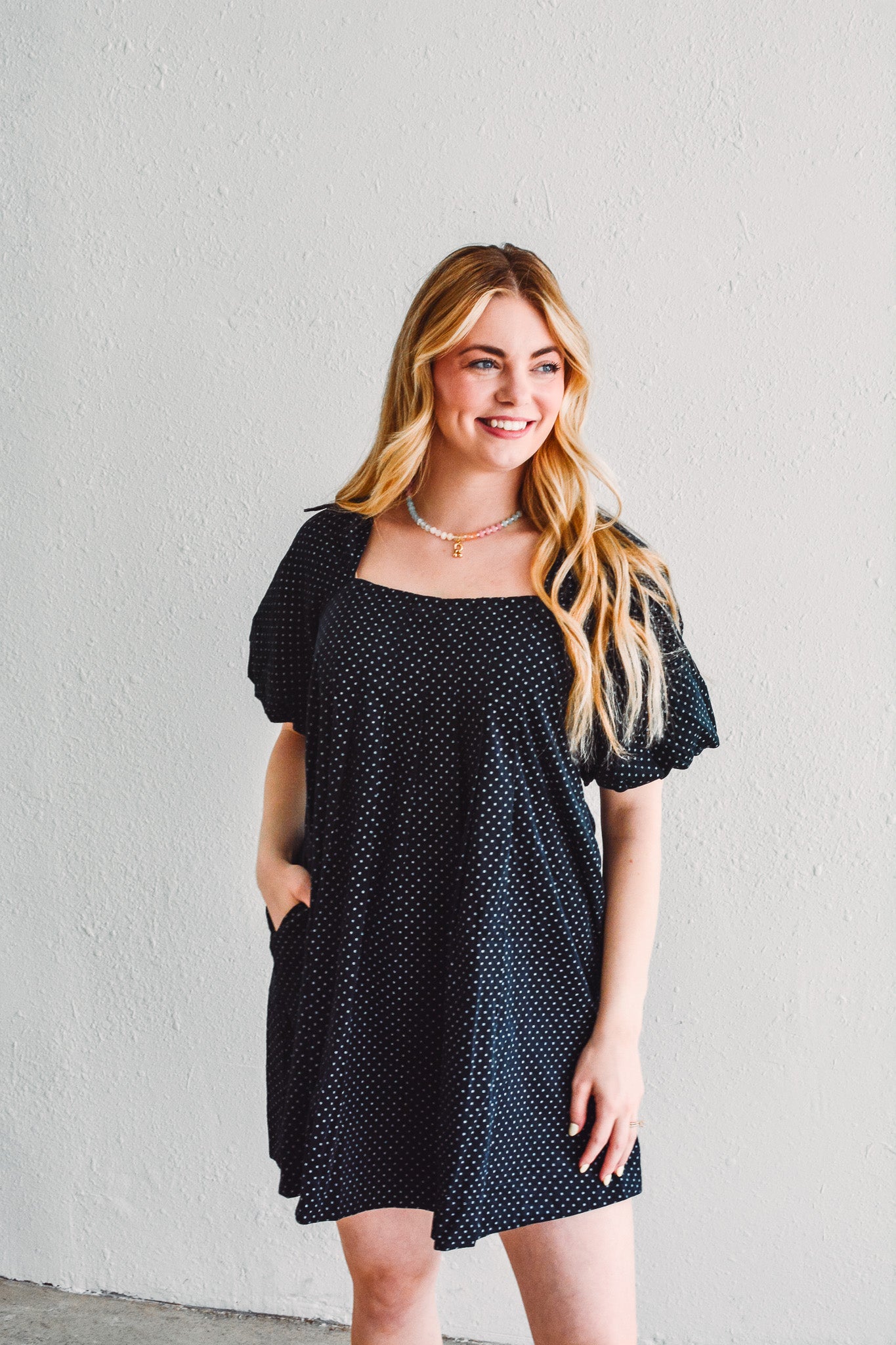 Nora Dotted Mini