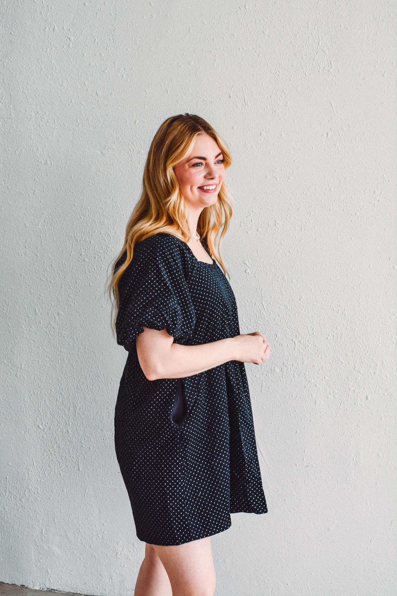 Nora Dotted Mini