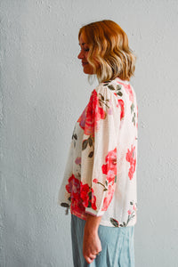 Faith Floral Top
