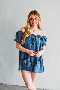 Darlin' Denim Romper