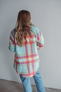 Pop of Color Plaid