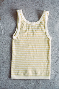 Banana Striped Reversible Tank
