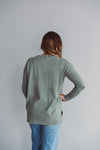 Sage Pocket Sweater