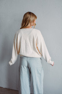 Berry Ivory Sweater