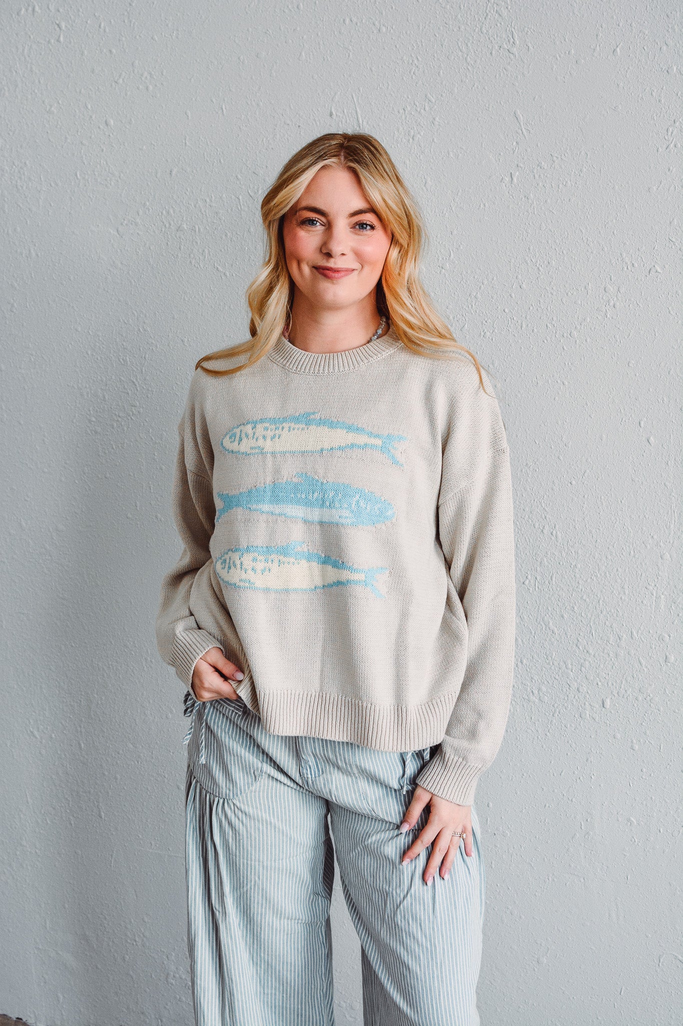 Sardine Tan Sweater