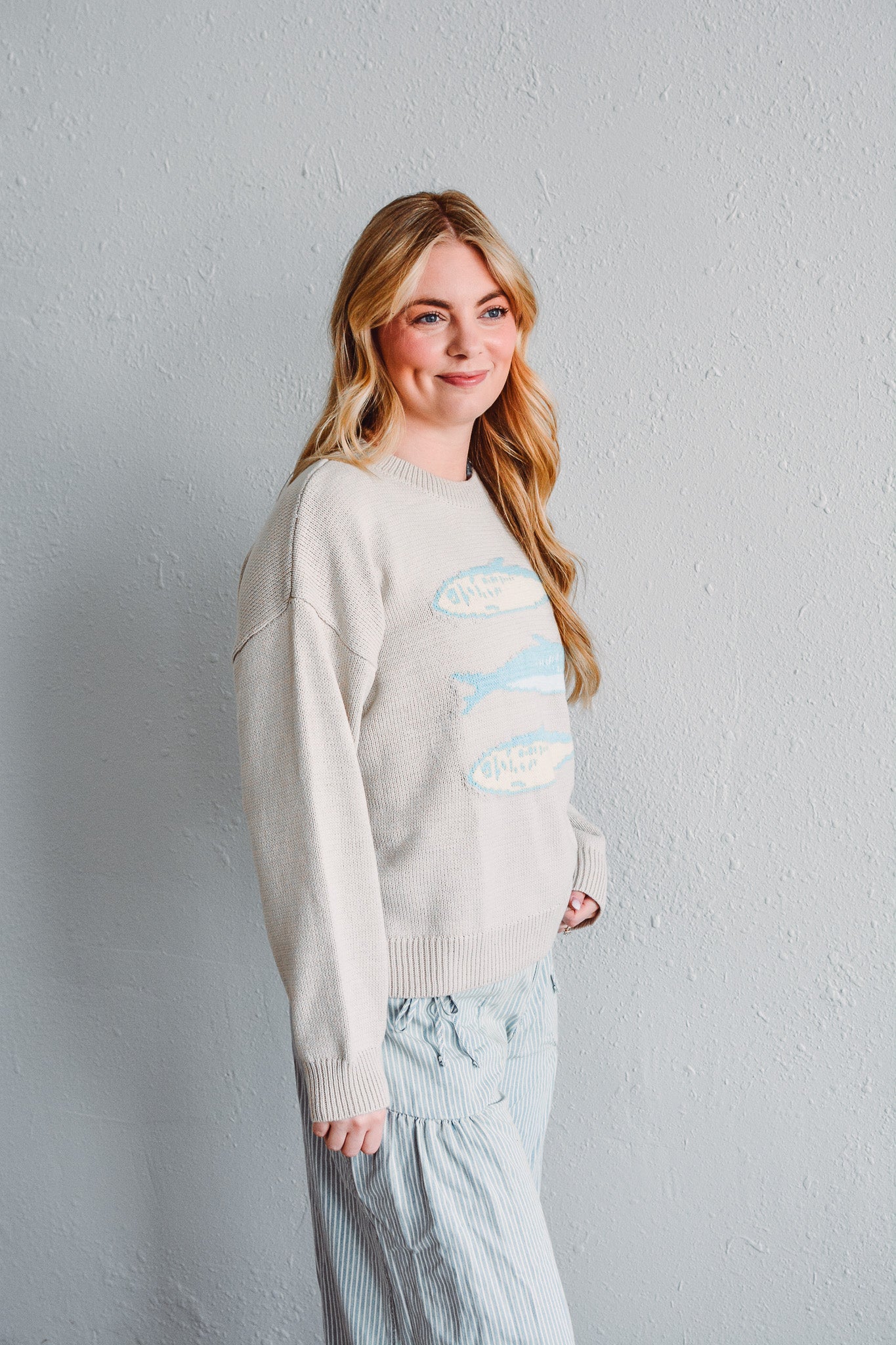 Sardine Tan Sweater