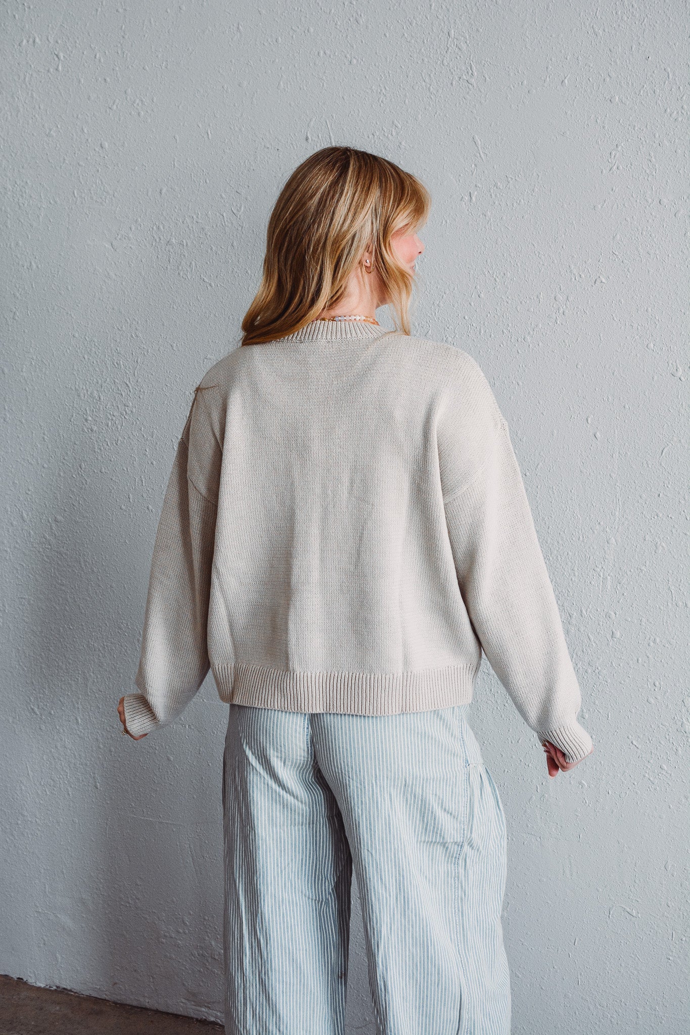 Sardine Tan Sweater
