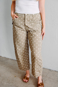 Bow Polka Dot Pants