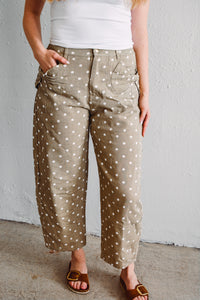 Bow Polka Dot Pants