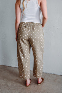 Bow Polka Dot Pants