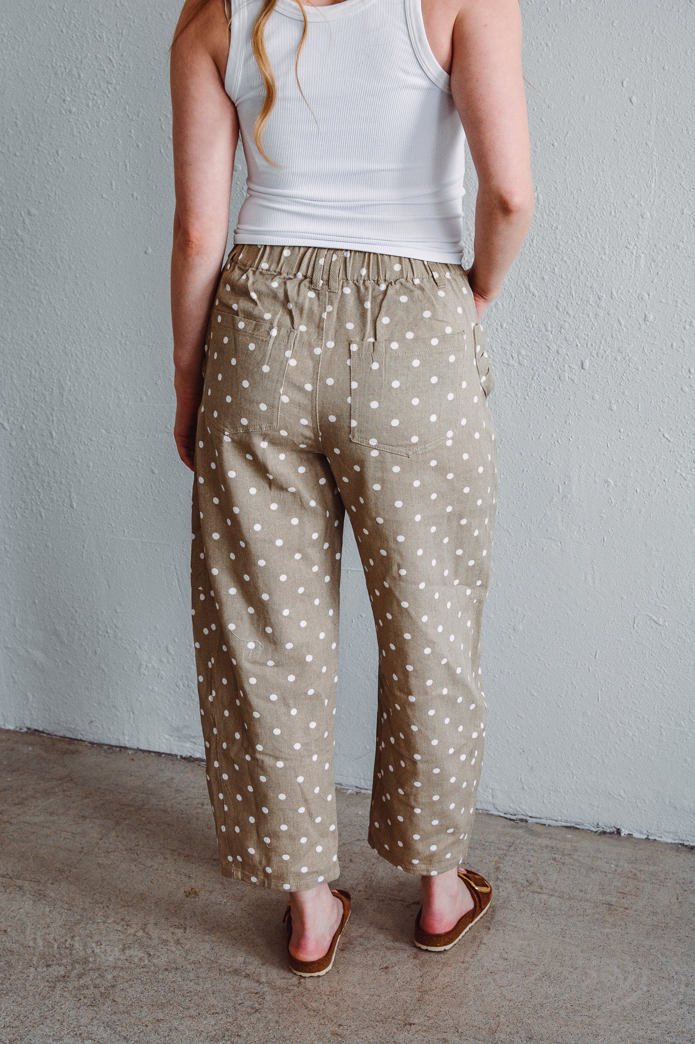 Bow Polka Dot Pants