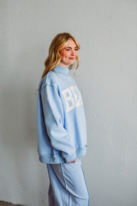 Beach Reversible Mock Neck