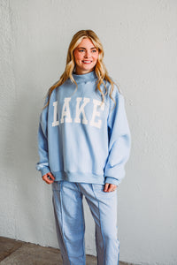 Beach Reversible Mock Neck