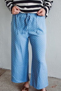 Classic Blue Dot Pants