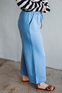 Classic Blue Dot Pants