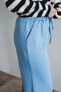 Classic Blue Dot Pants
