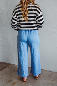 Classic Blue Dot Pants