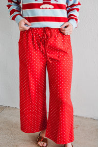 Classic Red Dot Pants