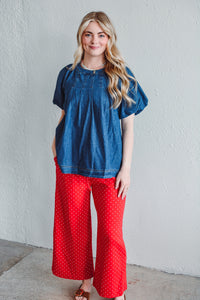 Classic Red Dot Pants
