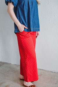 Classic Red Dot Pants