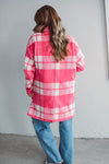 Pink Plaid Era Coat