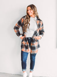 Oaklyn Charcoal Flannel