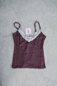 Chocolate Lace Camisole