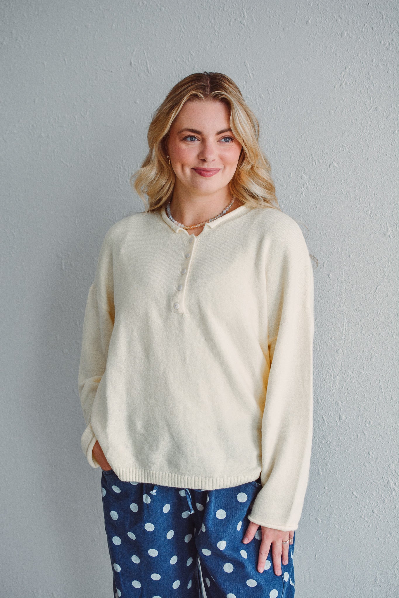 Butter Yellow Pullover