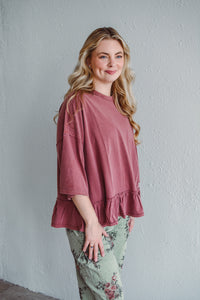 Marlee Mauve Top