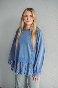Periwinkle Days Top