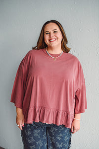 Marlee Mauve Top