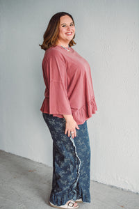 Marlee Mauve Top