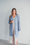 Dusty Blue Cardi