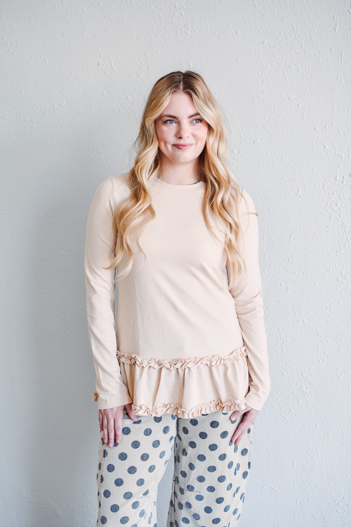 Brooklyn Ruffle Top