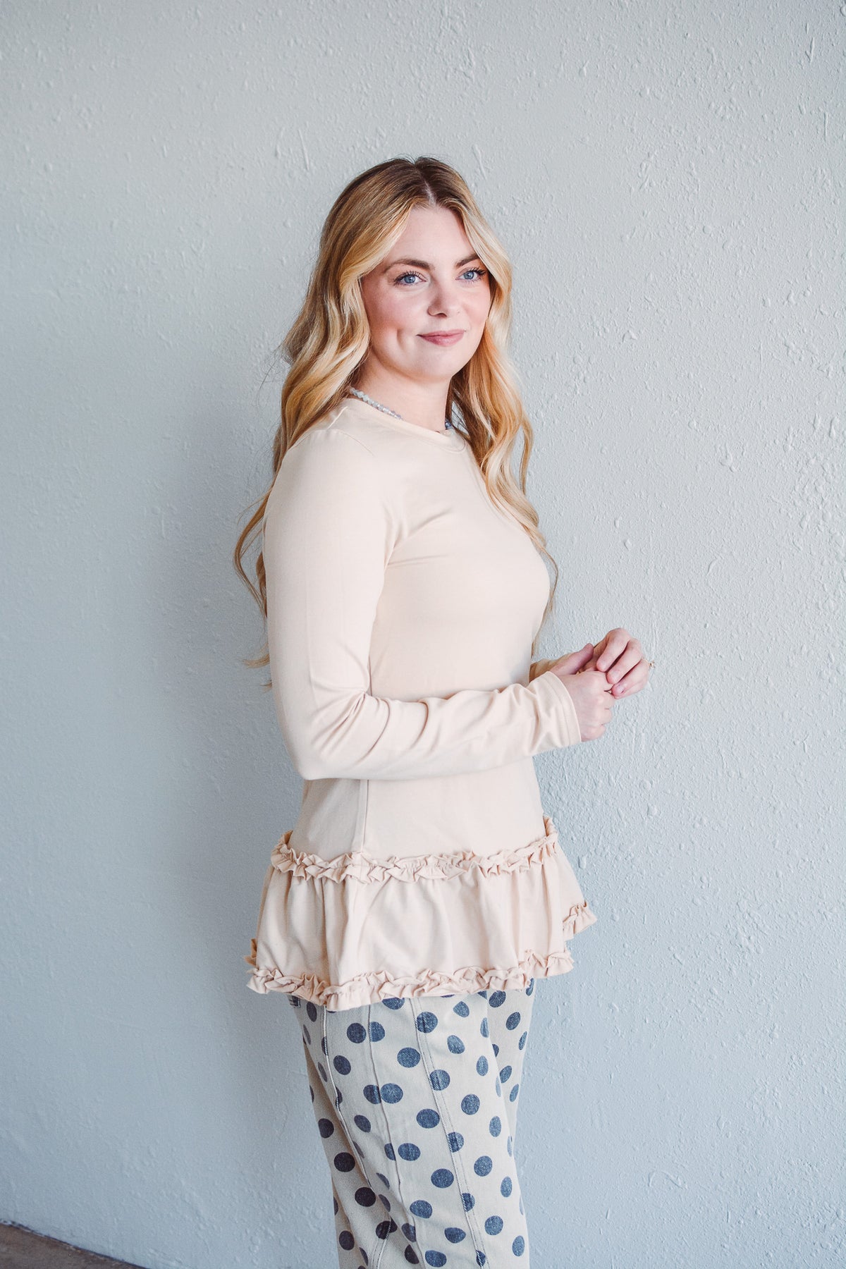 Brooklyn Ruffle Top