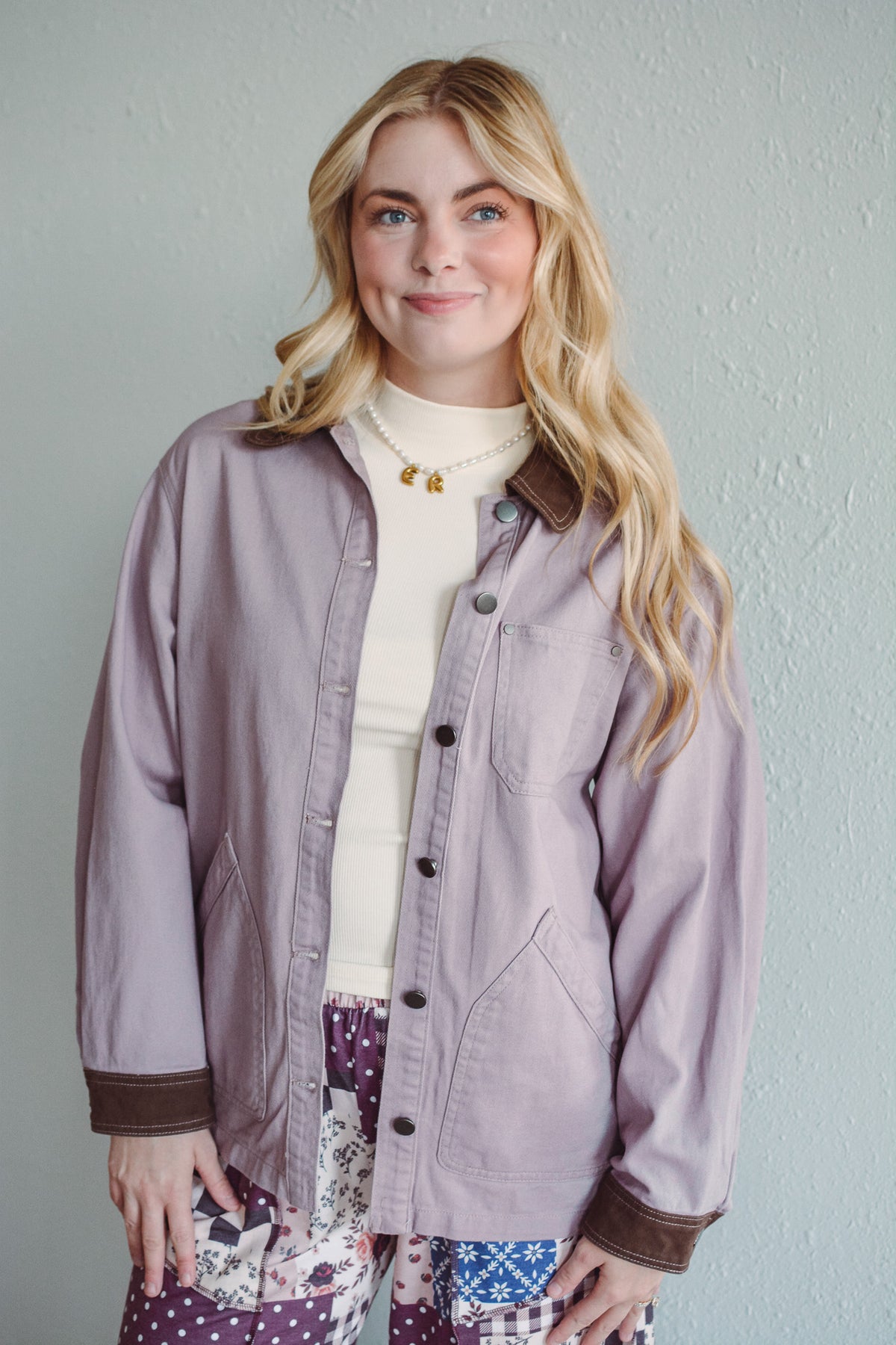 Izzy Lavender Jacket