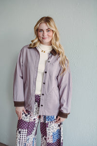 Izzy Lavender Jacket