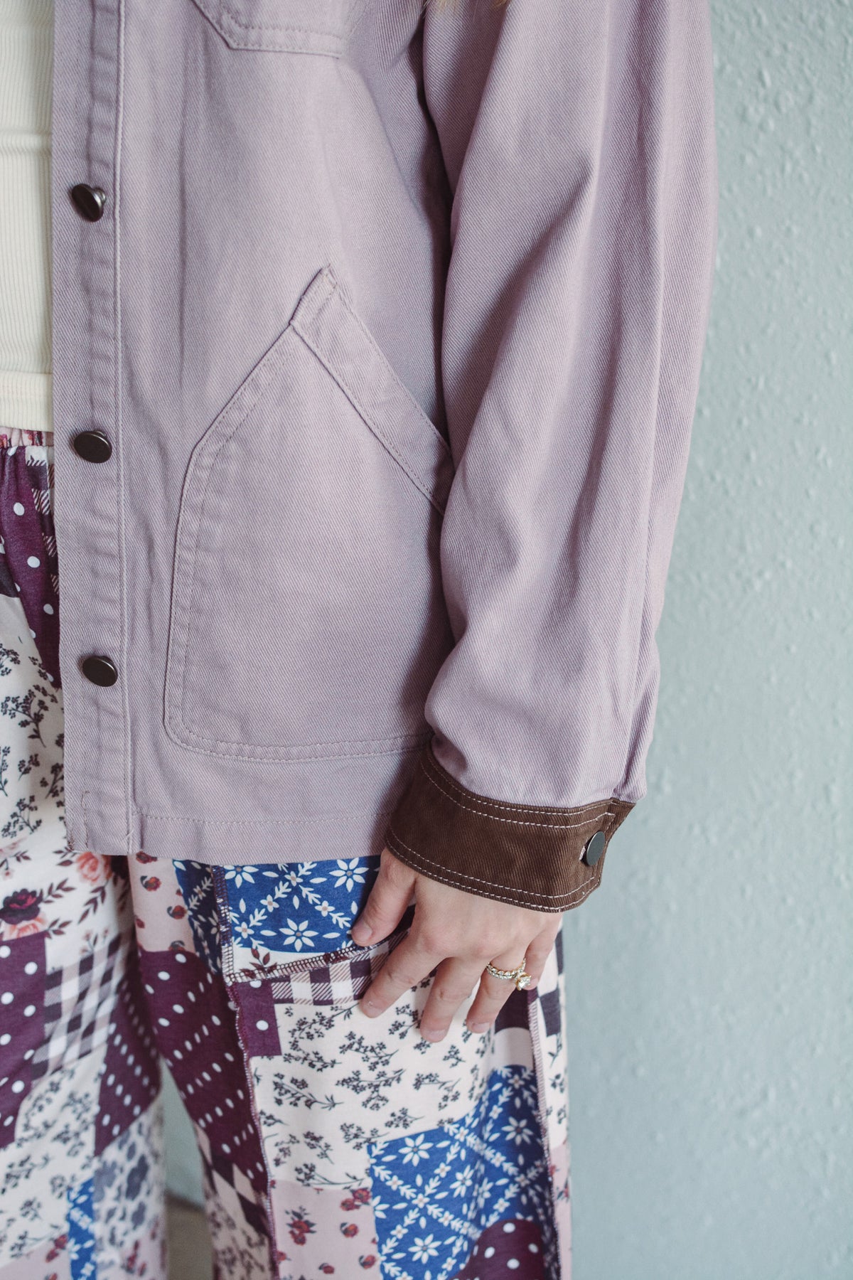 Izzy Lavender Jacket