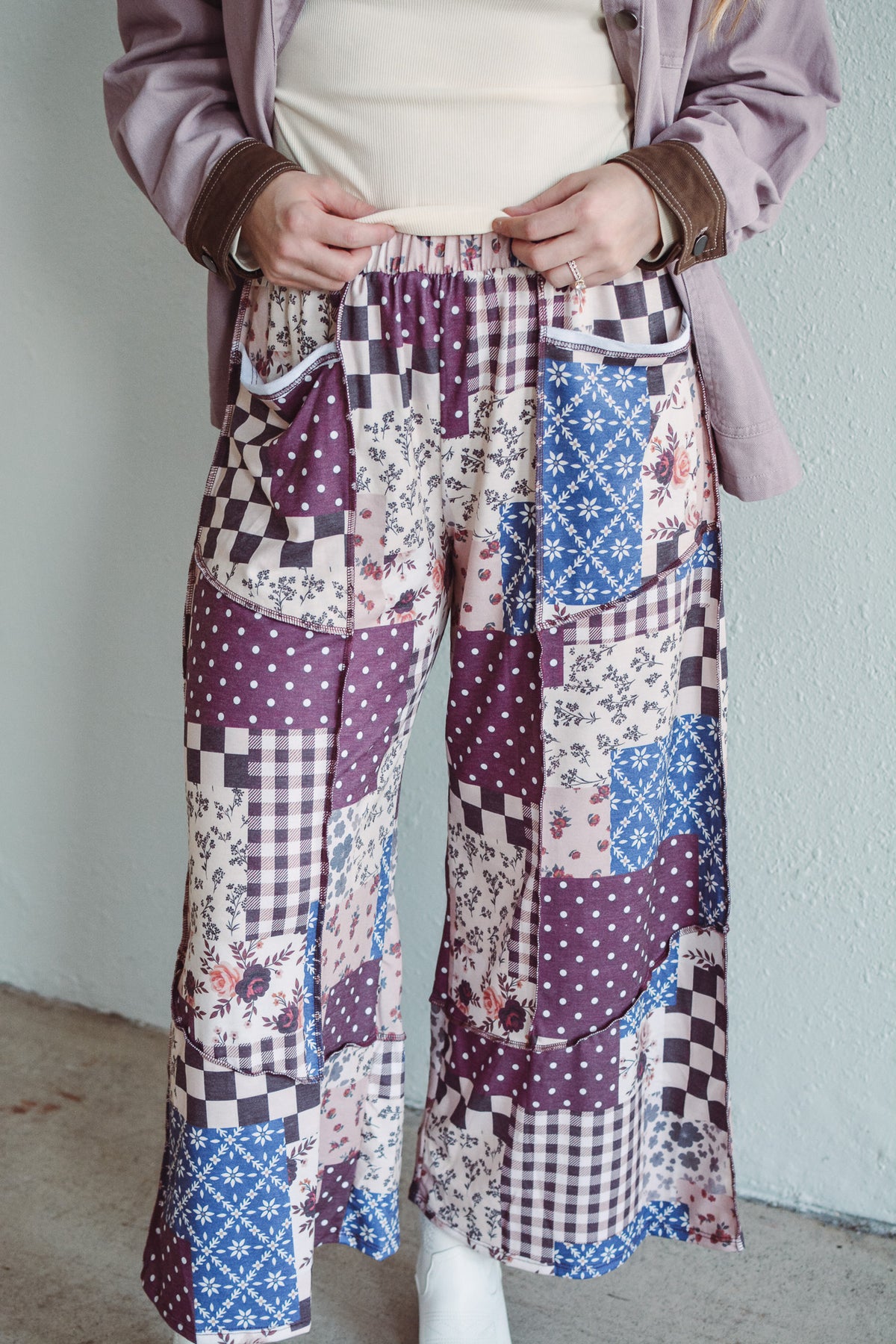 Harvest Haze Patchwork Pant