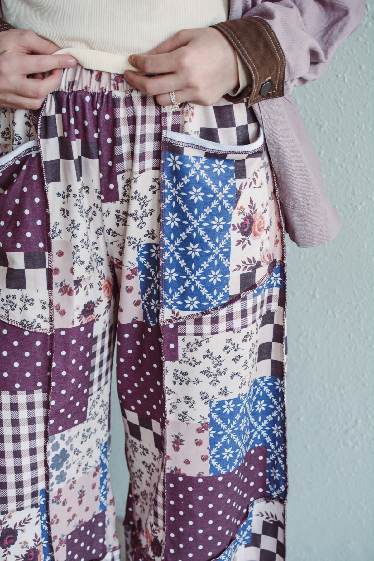 Harvest Haze Patchwork Pant