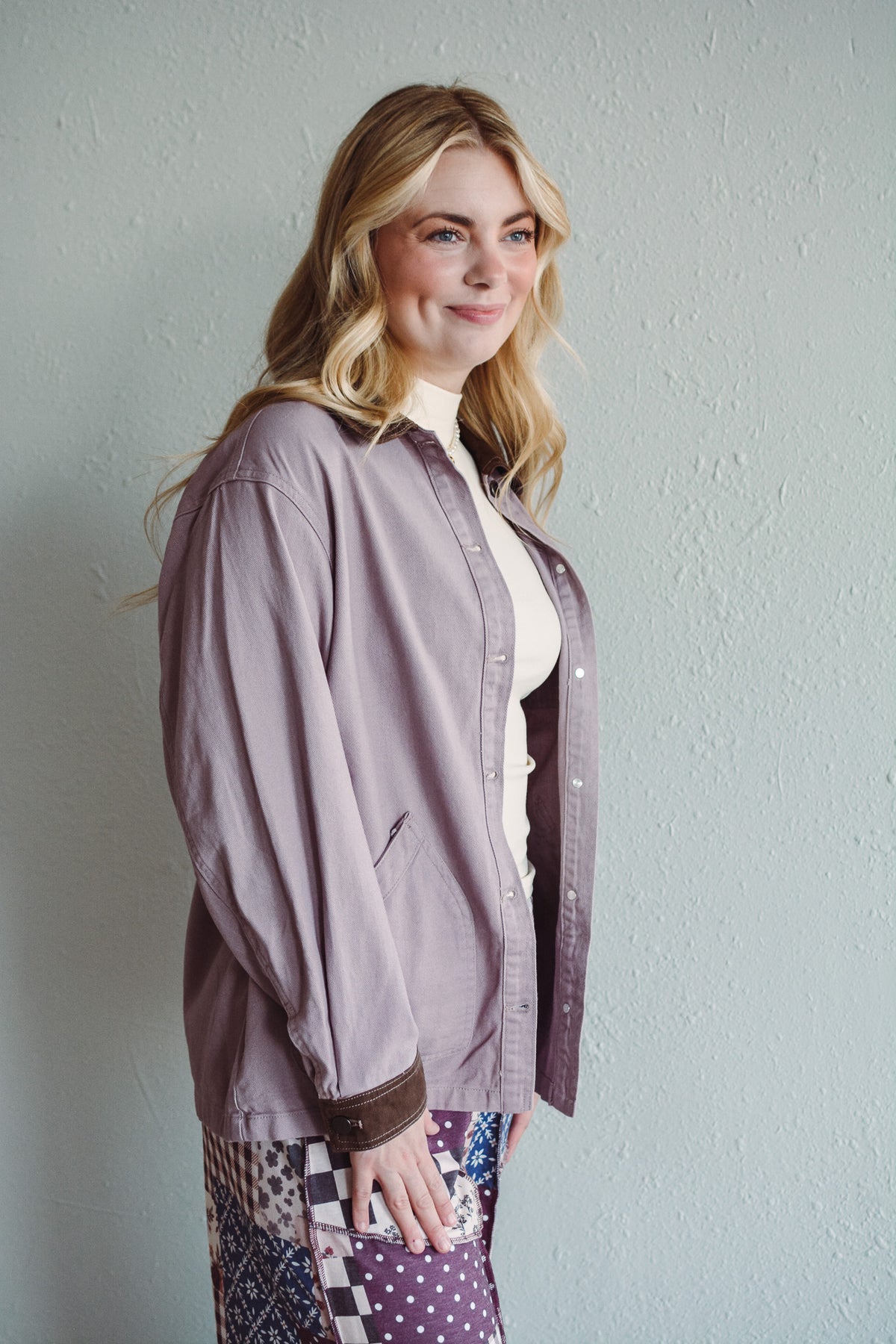 Izzy Lavender Jacket