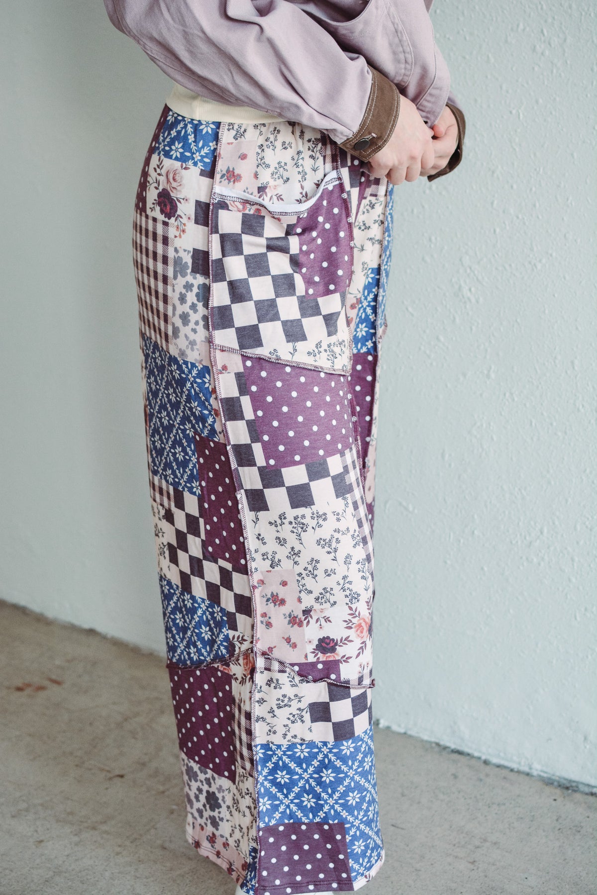 Harvest Haze Patchwork Pant