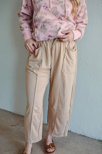 Oatmeal Barrel Pant
