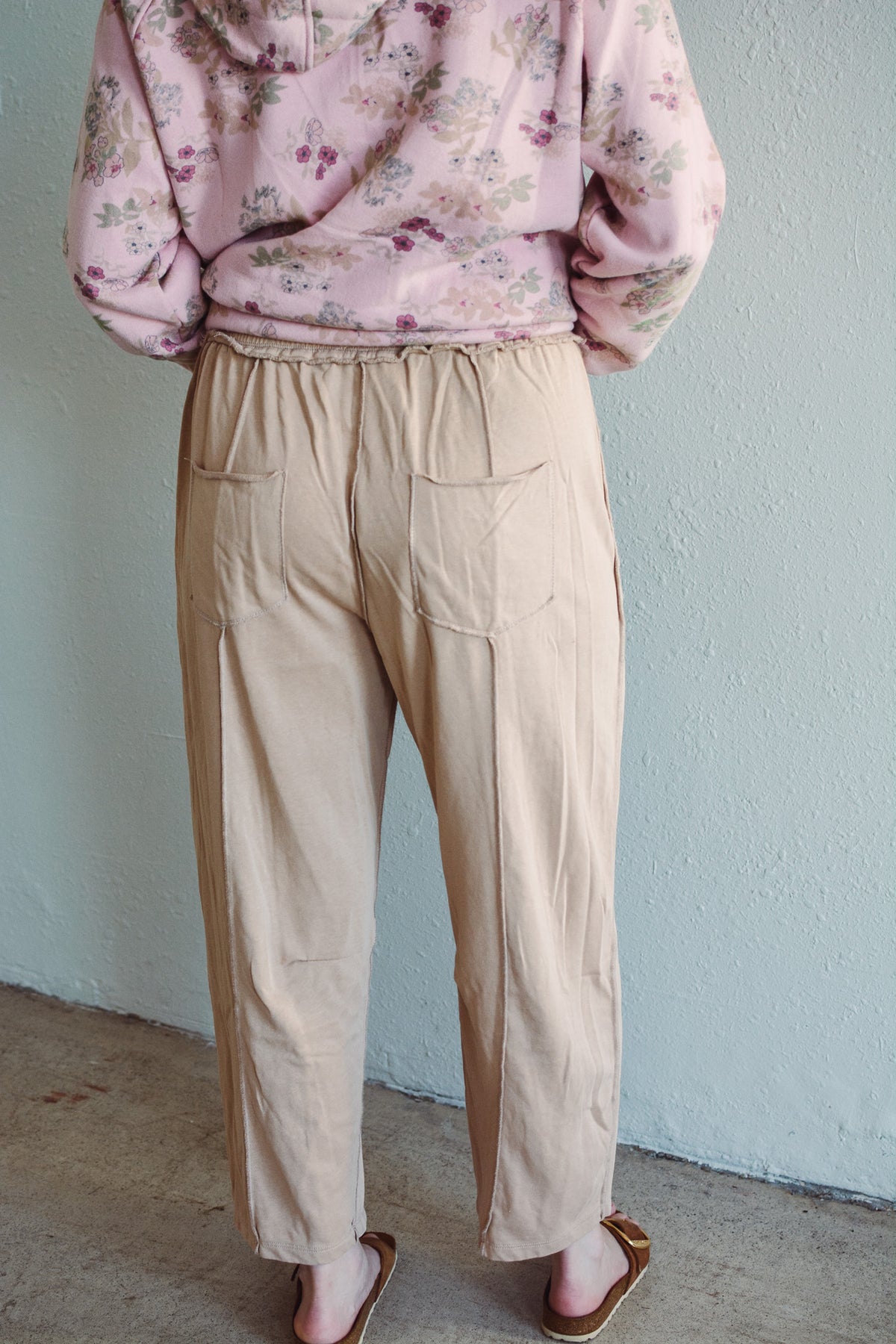 Oatmeal Barrel Pant
