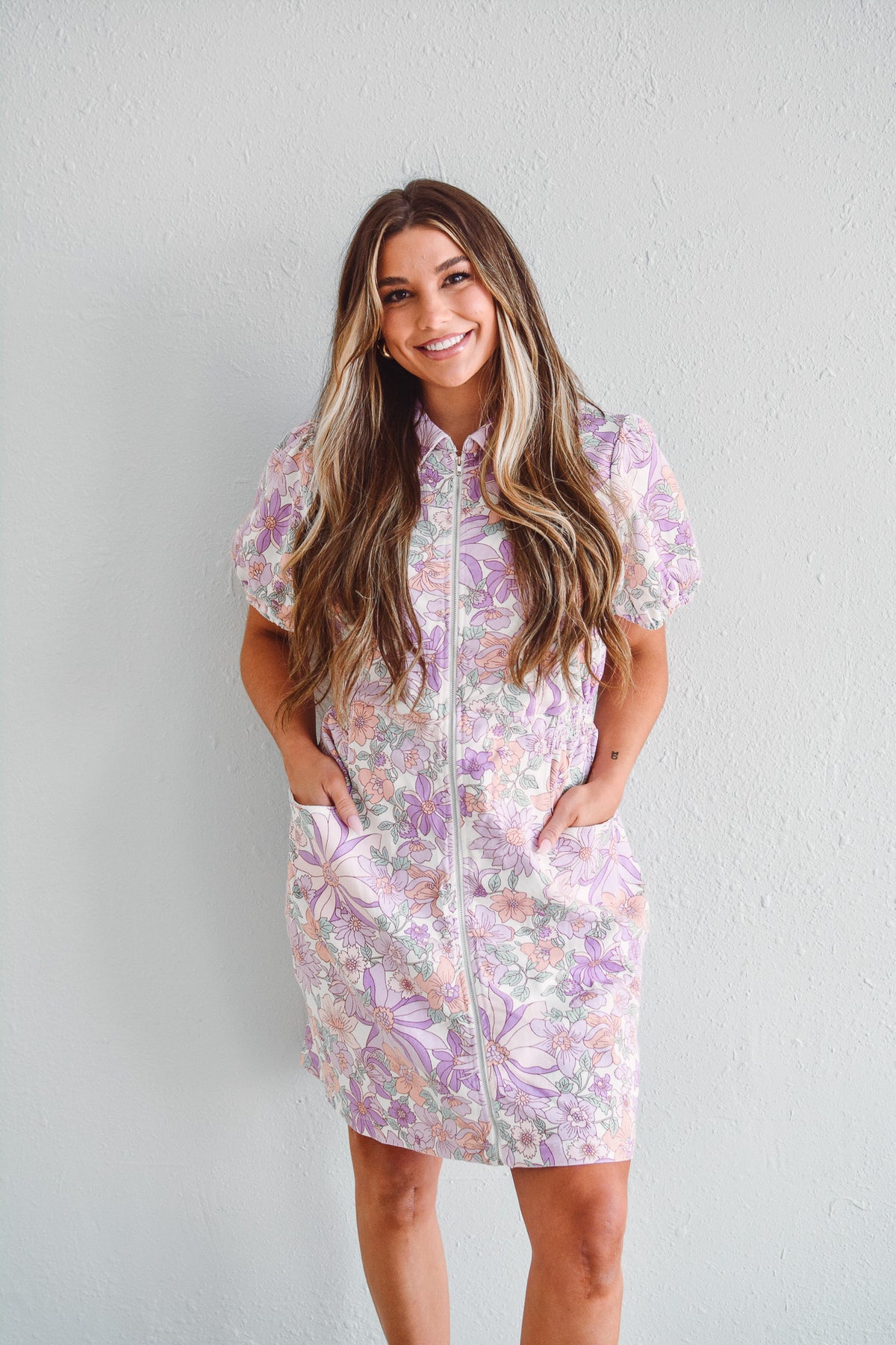 Bold With Blooms Dress