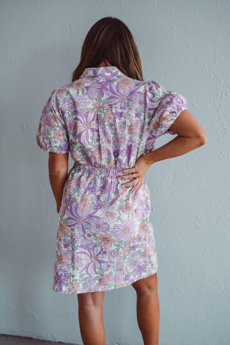 Bold With Blooms Dress