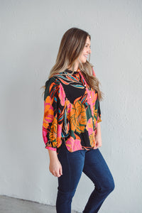 Floral Fusion Top