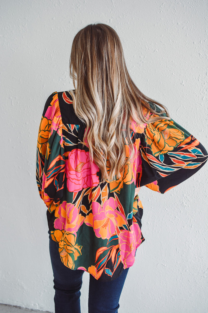 Floral Fusion Top