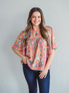 Amelia Aztec Top